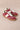 Mi.iM DIXIE – textured platform lace-up trainers red