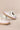 Mi.iM JULIE Embellished Bow & Pearl Lace-Up Sneakers whitepink