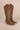 Mi.iM GIADA- Embroidered Knee-High Cowgirl Boots coffee