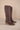 Mi.iM JULIETTE - Chunky Heel Suede Knee-high Boots darkbrown
