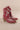 Mi.iM CORRAL - Botanical Embroidered Cowgirl Boots red