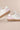 Mi.iM JULIE Embellished Bow & Pearl Lace-Up Sneakers whitepink