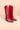 Mi.iM IZABELLA - Embroidered Knee-high Western Boots red