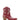 Mi.iM CORRAL - Botanical Embroidered Cowgirl Boots red