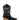 Mi.iM ZETA - Bow-Embroidered Western Boot BLACK