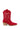 Mi.iM ZETA - Bow-Embroidered Western Boot RED