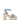 Mi.iM EVERLY - Peep Toe Braided Platform Sandals denim