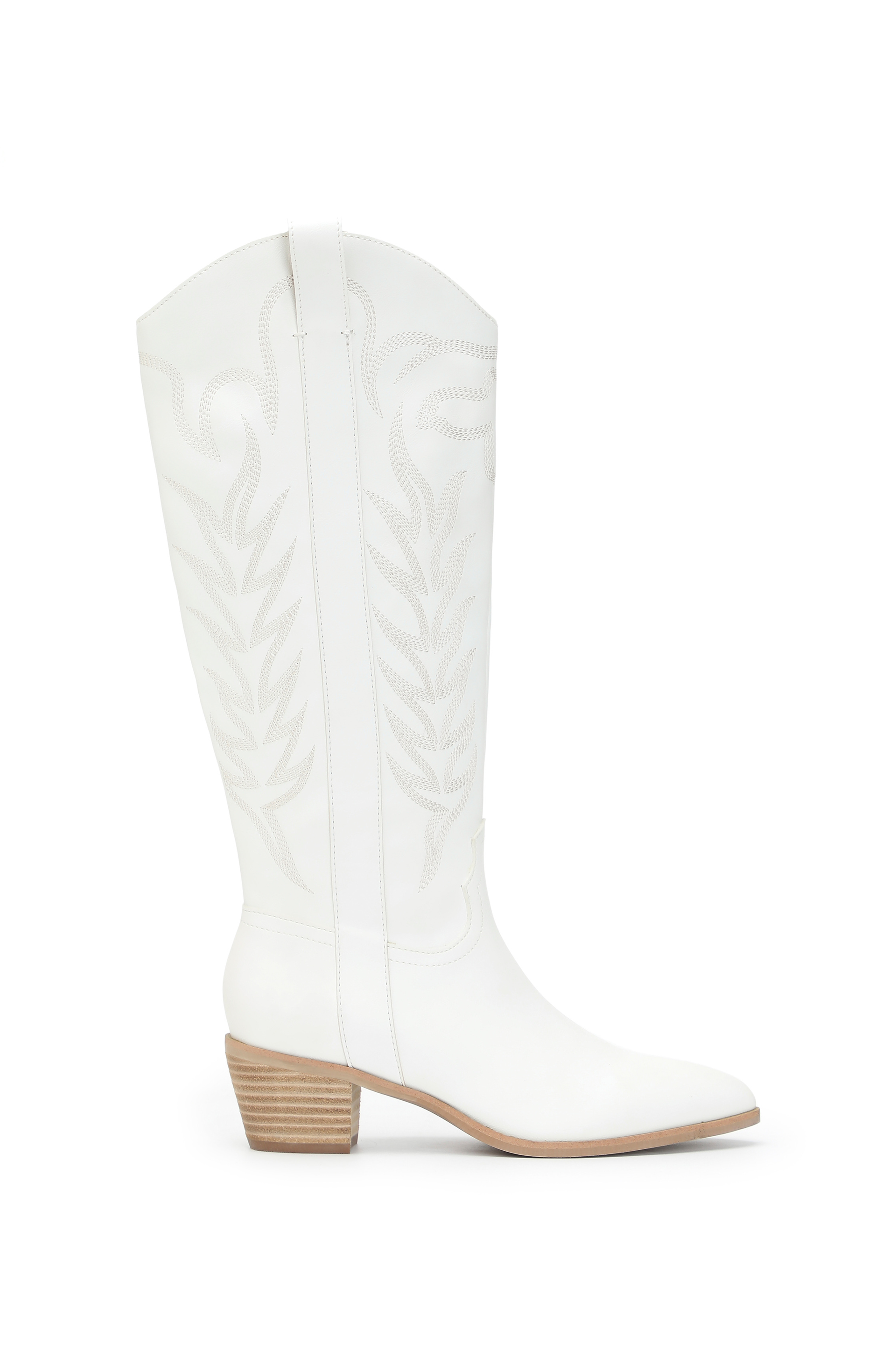 Mi.iM Women's Western Stitch Knee High Boots with Stitch
