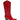 Mi.iM IZABELLA - Embroidered Knee-high Western Boots red